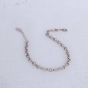 Pulseira Elo Português Prateado