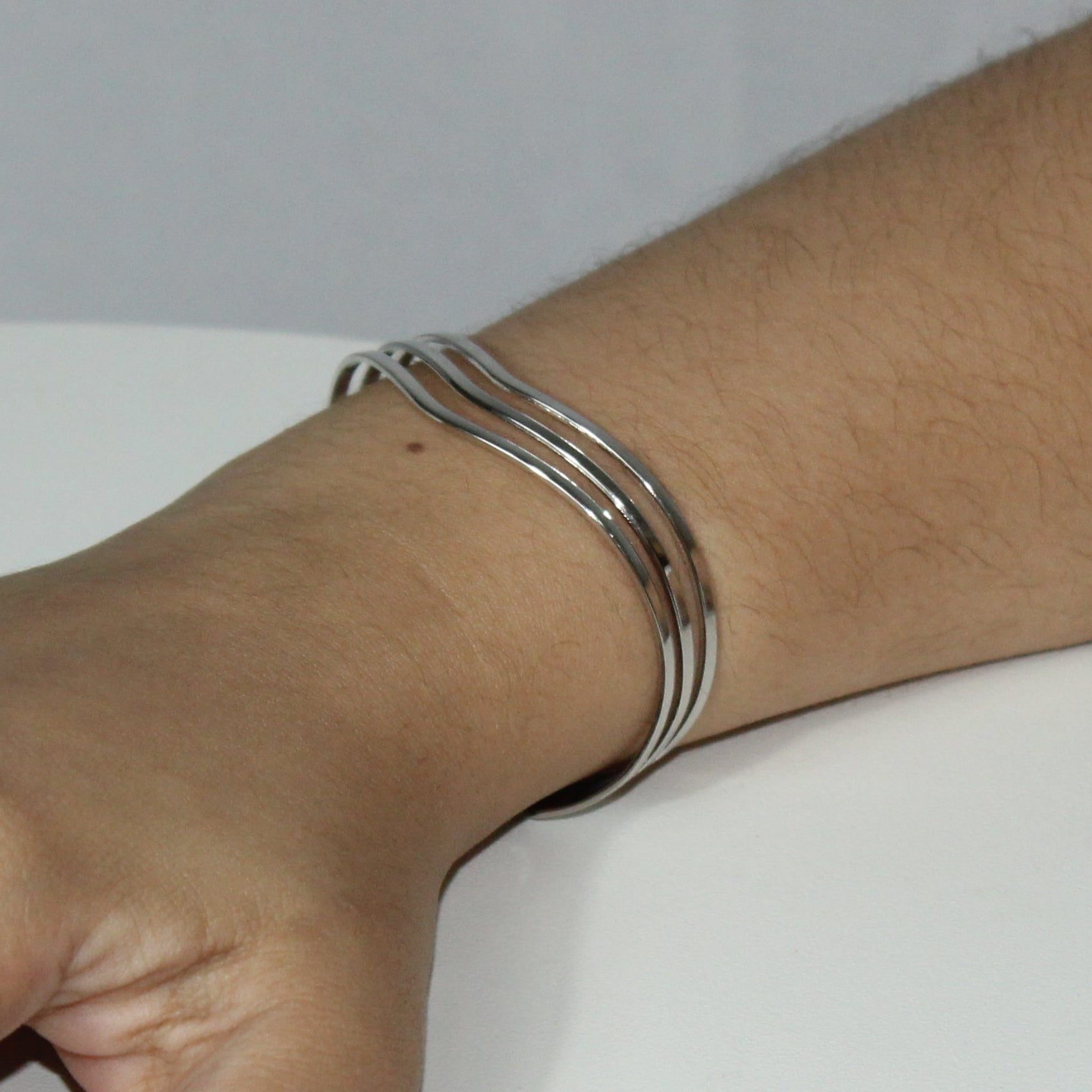 Bracelete Bico Prateado